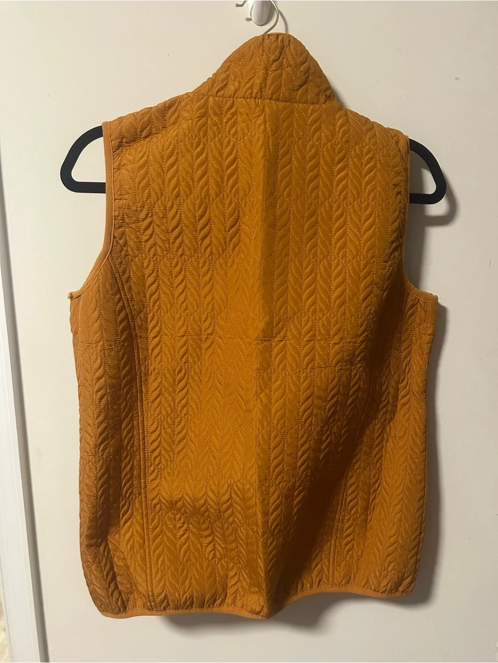 Architect Quilted Vest in Mustard